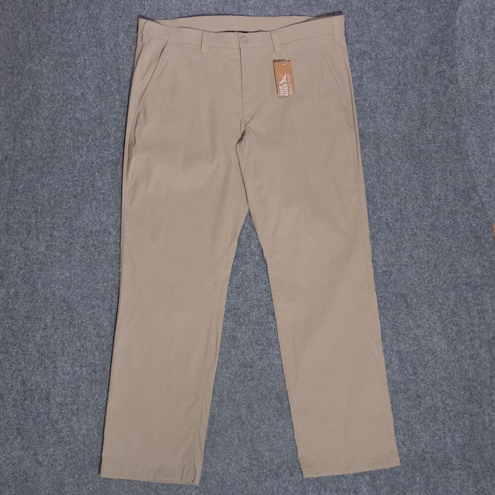 NWT Eddie Bauer Horizon Takeoff Chino Performance Hiking Pants Khaki Men's 40x32